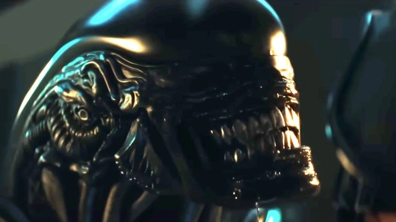 Xenomorph gives a beautiful smile in the foreigner: Earth