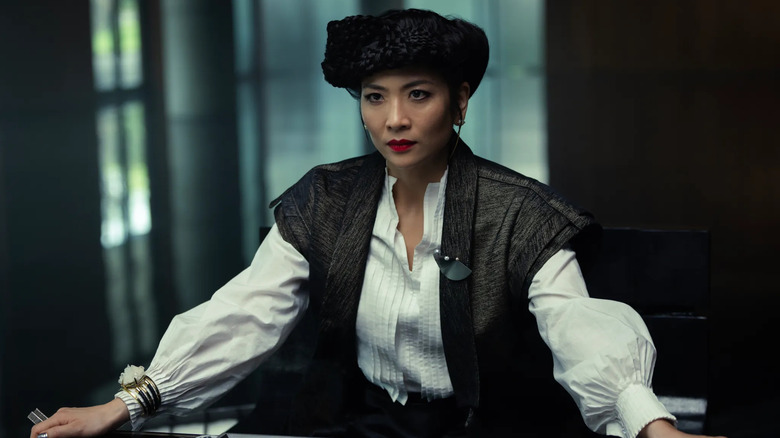 Sandra Yi Sencindiver means business as Yutani in Alien: Earth