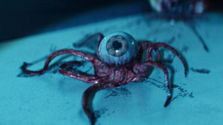 Species 64, the Eye, staring up in Alien: Earth