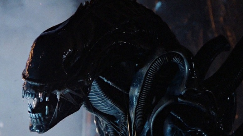 Xenomorph warrior intimidates everyone in James Cameron foreigners