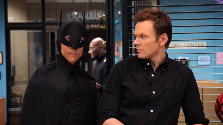 Joel McHale and Danny Pudi in Community