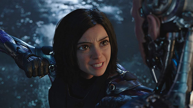 Rosa Salazar in Alita: Battle Angel