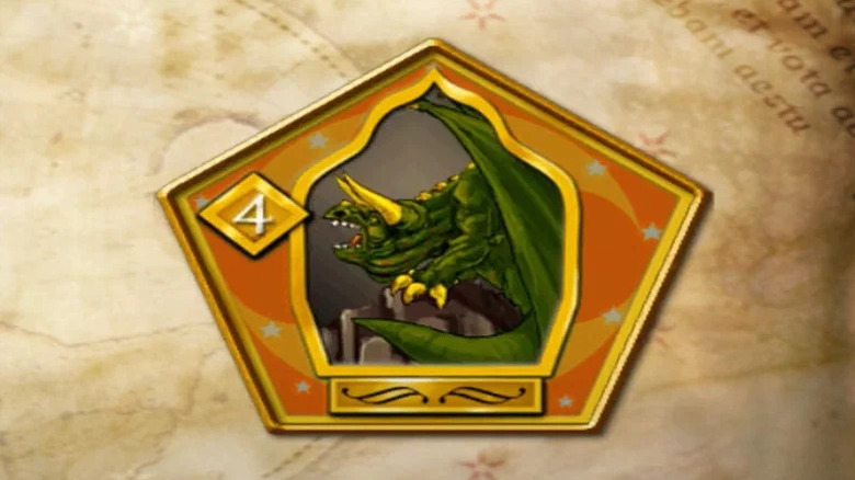 A Romanian Longhorn card in Harry Potter and the Prisoner of Azkaban