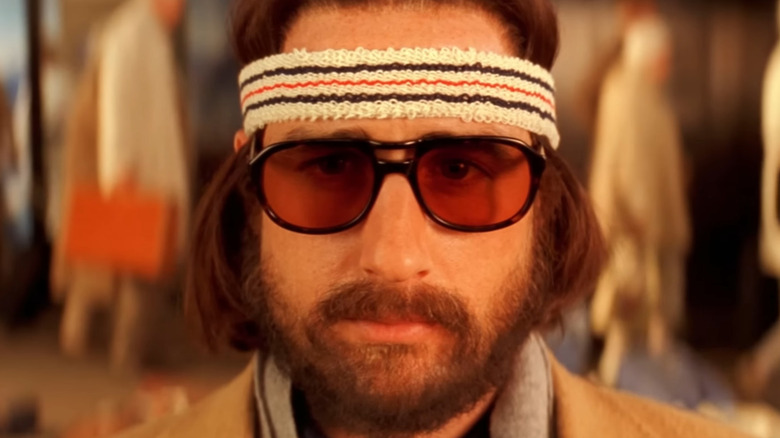 Luke Wilson as Richie Tenenbaum, gazing through shades in The Royal Tenenbaums