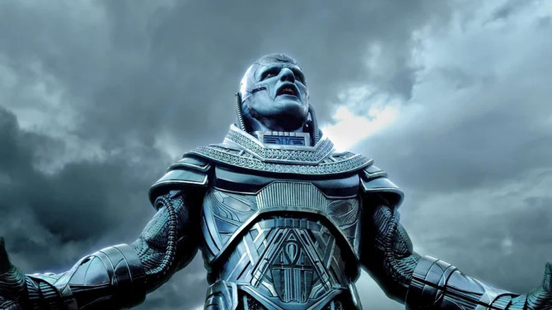 Oscar Isaac as Apocalypse in X-Men: Apocalypse