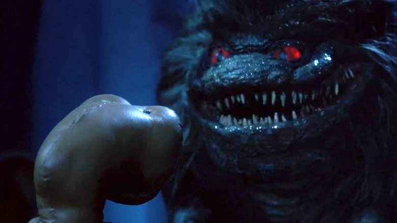 A Krite on the couch in the Brown family house in Critters