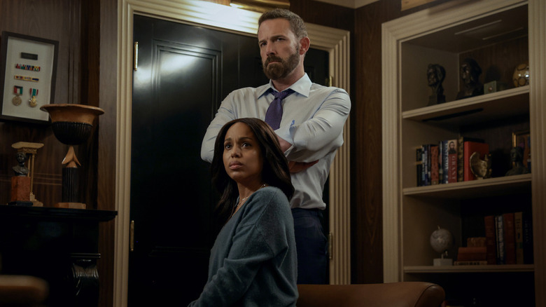 Abigail (Kerry Washington) and Mark Kimball (Ben Affleck) in Animals