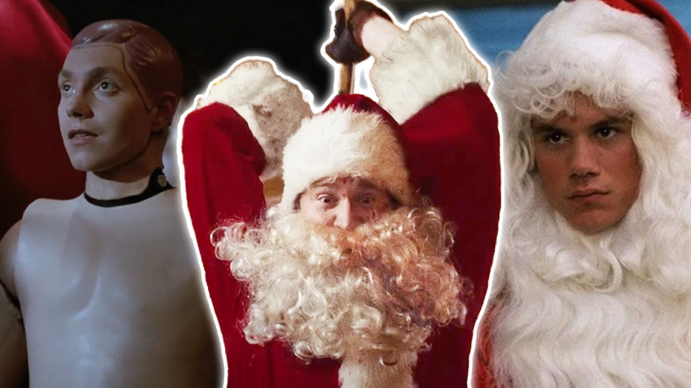 Brian Bremer as Pino in Silent Night Deadly Night: The Toy Maker, Rohan Campbell as Billy in Silent Night Deadly Night, and Robert Brian Wilson as Billy in Silent Night Deadly Night