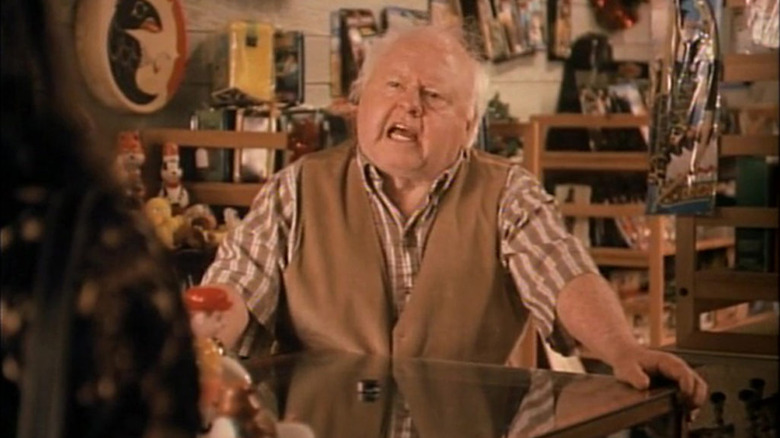 Mickey Rooney as Petto, complaining about killer Santa movies in Silent Night Deadly Night 5: The Toy Maker