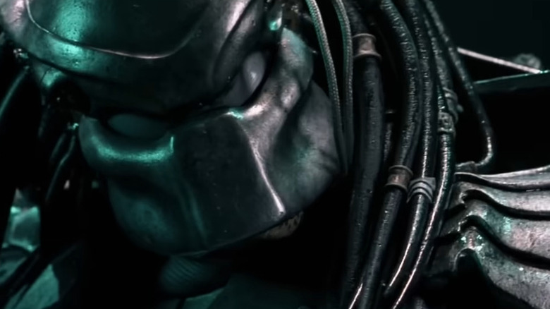 Predator basked in green light in AVP: Alien vs. Predator