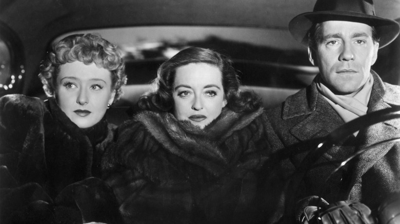 Celeste Holm, Bette Davis and Hugh Marlowe in All About Eve