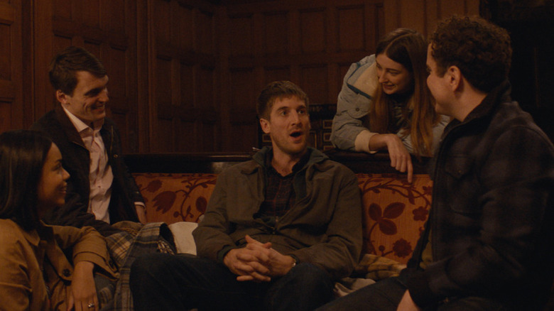 All My Friends Hate Me cast gathered around a couch