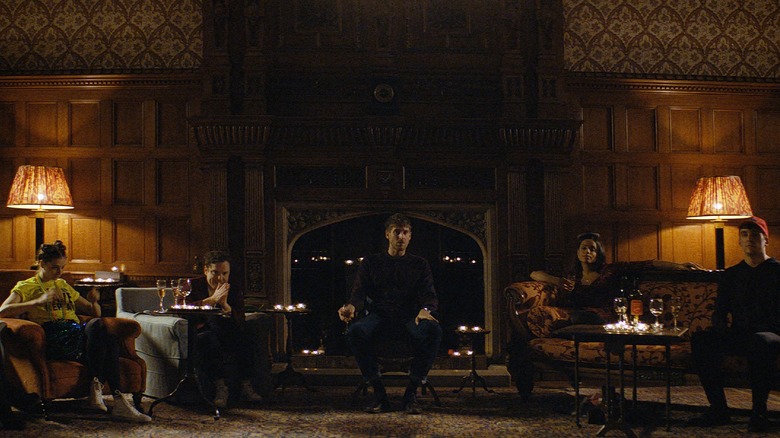 All My Friends Hate Me cast seated