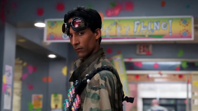 Abed introducing Jeff to the world of paintball in Community