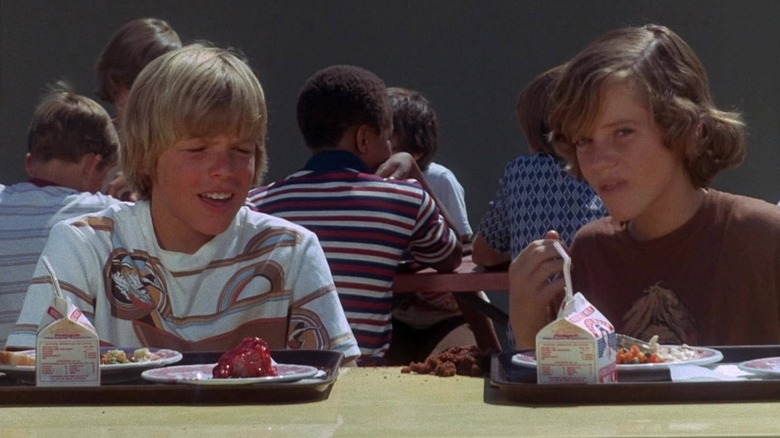 Kenny & Company eat lunch cafeteria