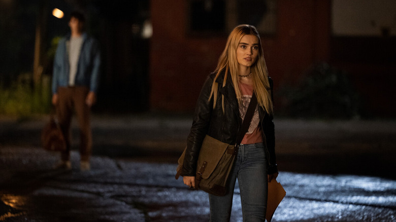 Meg Donnelly and Drake Rodger in The Winchesters