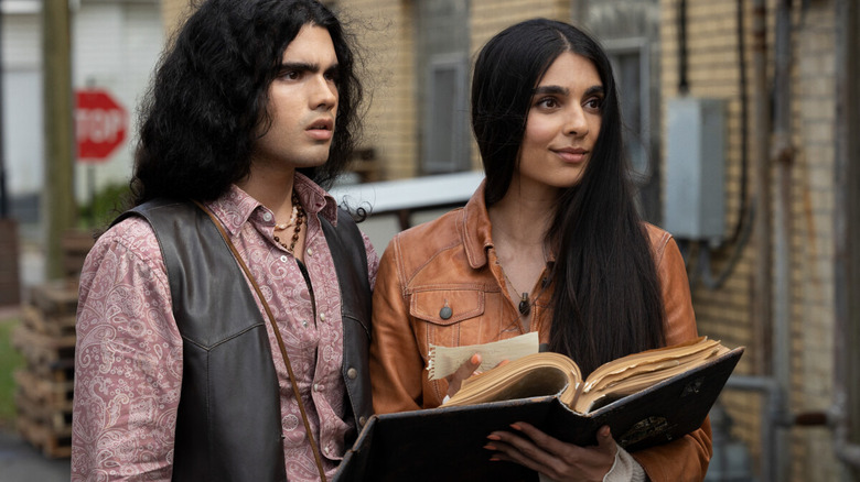 Jojo Fleites and Nida Khurshid in The Winchesters