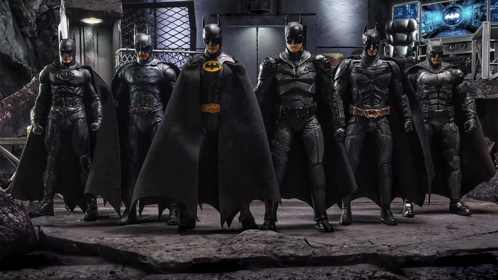 Presque tous les acteurs de Batman Live-Action se réunissent dans le nouveau pack de figurines d’action de McFarlane Toys