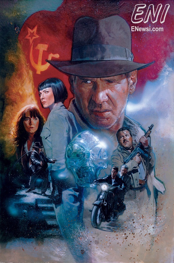 Indiana Jones and the Kingdom of the Crystal Skull Comic Book Cover