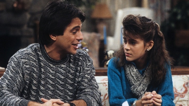 Tony Danza and Alyssa Milano in Who's the Boss?