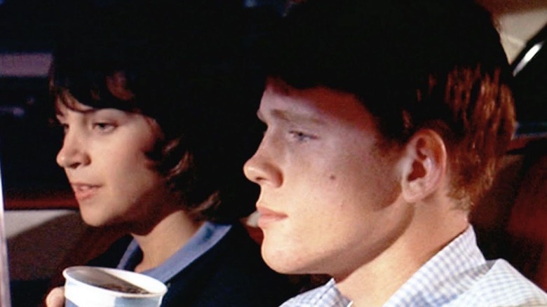 Richard Dreyfuss, Charles Martin Smith, and Ron Howard in American Graffiti