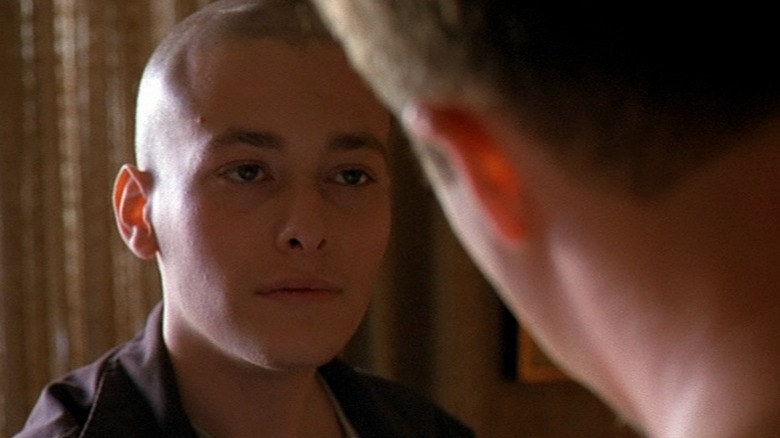 Edward Furlong and Edward Norton in American History X