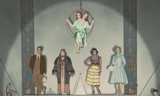 American Horror Story Freak Show poster header