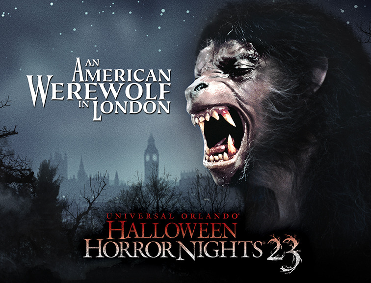 An American Werewolf in London at HHN 23 - LR