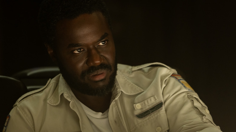 Morrow looking fearful in Alien: Earth