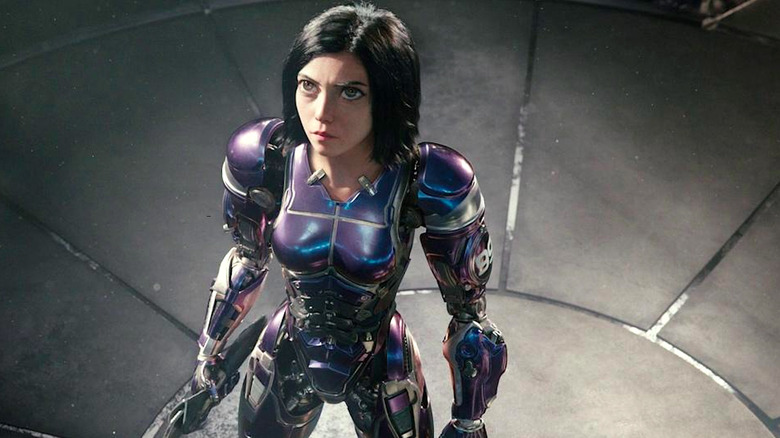 Rosa Salazar as Alita in Alita: Battle Angel