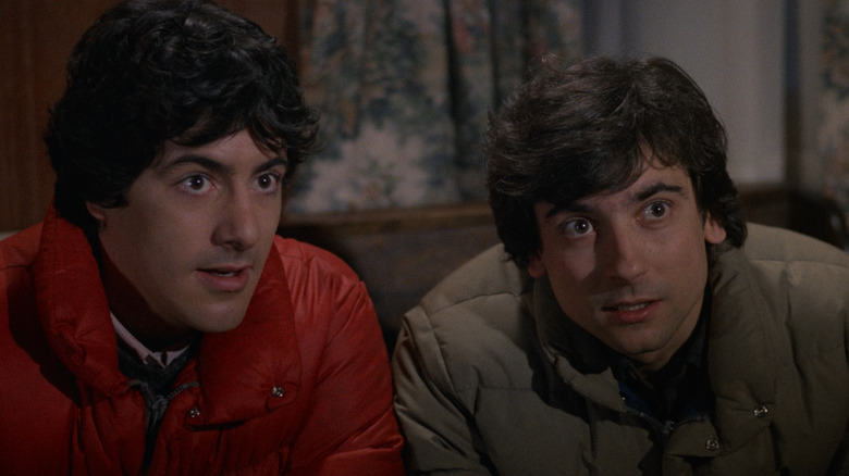 David Naughton and Griffin Dunne in An American Werewolf in London