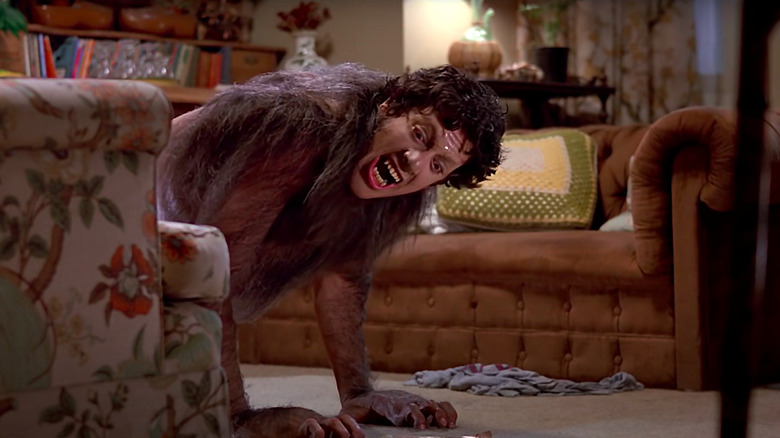 David Naughten transforms into a werewolf in An American Werewolf in London