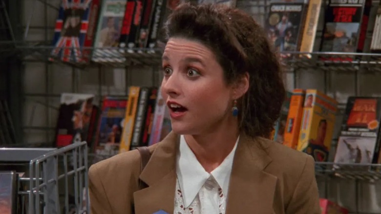 Seinfeld - Elaine Benes at video rental store
