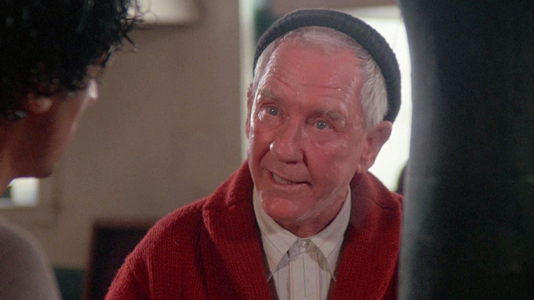 Burgess Meredith as Mickey in Rocky