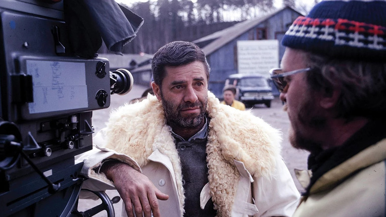 Jerry Lewis on the set of The Day the Clown Cried in From Darkness to Light