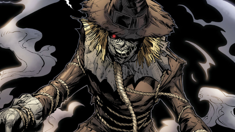 Batgirl #2 - Scarecrow looming, surrounded by smoke