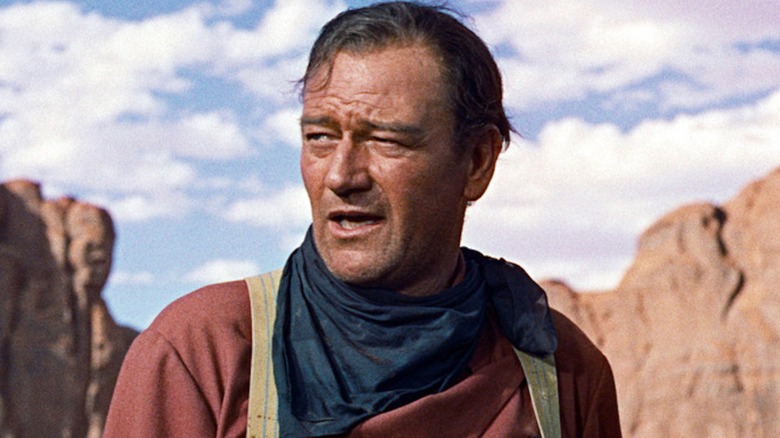 John Wayne as Ethan Edwards in The Searchers