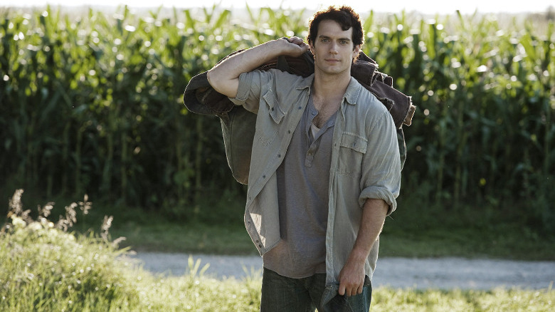 Henry Cavill as Clark Kent in Man of Steel