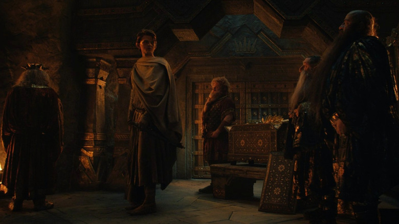 Scene in Khazad-dûn from The Lord of the Rings: The Rings of Power episode 7