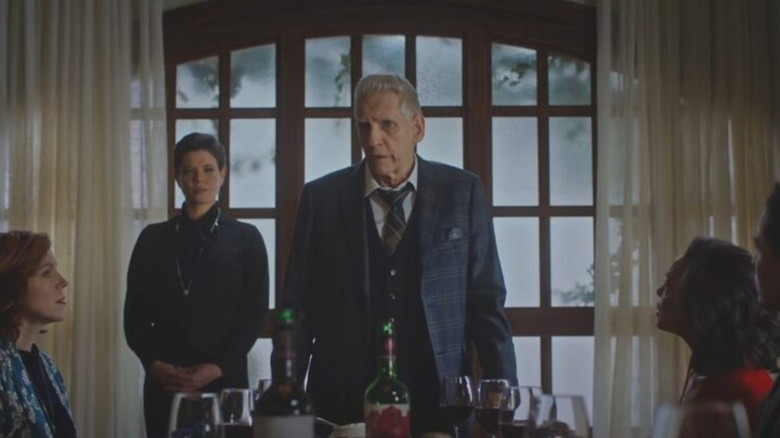 David Cronenberg looking formal in 'Slasher: Flesh & Blood'