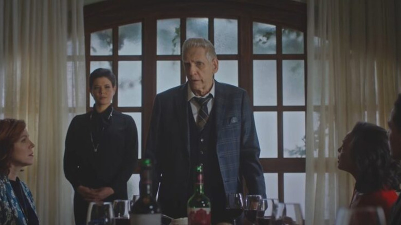 David Cronenberg looking formal in 'Slasher: Flesh & Blood'