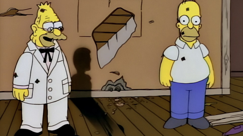 Abe Homer The Simpsons