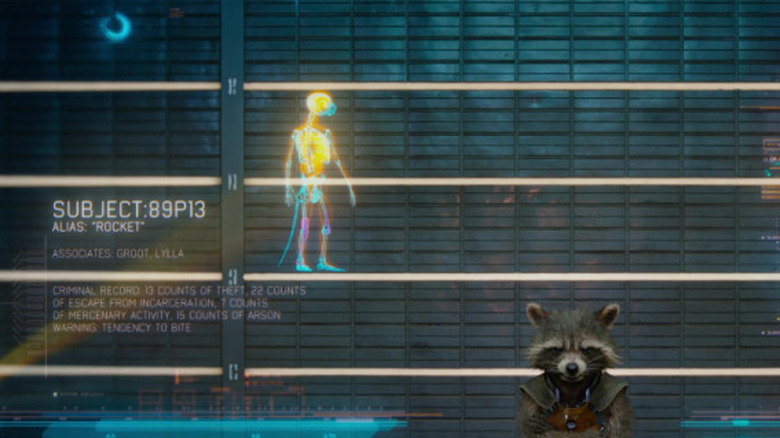 Rocket Guardians of the Galaxy Lylla Easter egg