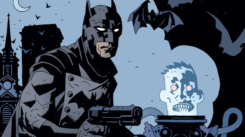 Batman: The Doom That Came To Gotham comic cover showing Batman and Mr. Freeze