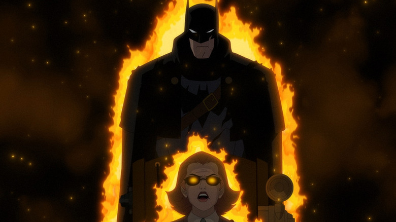 Batman: The Doom That Came To Gotham Batman and Barbara Gordon