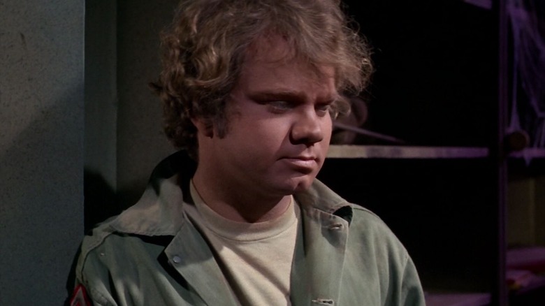 Jahn, looking contemplative, on an episode of Star Trek