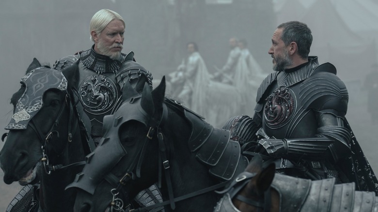 Maekar and Baelor converse before The Trial of the Seven in A Knight of the Seven Kingdoms