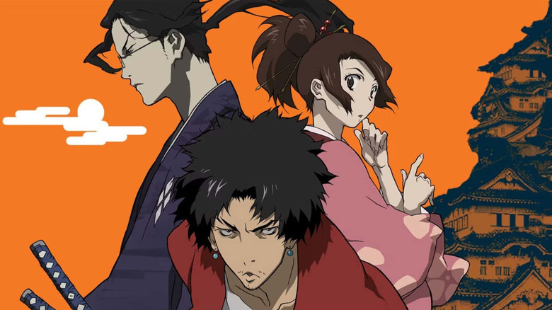 सामुराई चंप्लू पोस्टर - जिन, मुगेन आणि फू