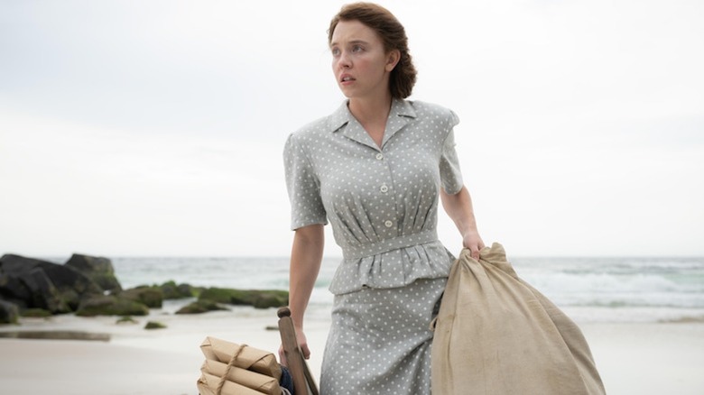 Sydney Sweeney als Margret Wittmer arriveert op het eiland Floreana in Eden