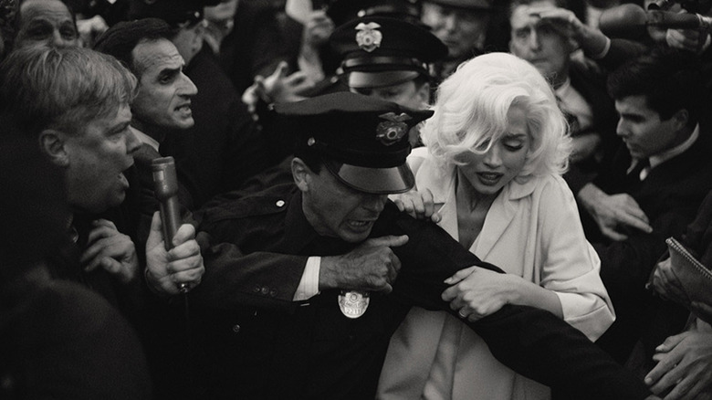 Ana de Armas as Marilyn Monroe in Blonde
